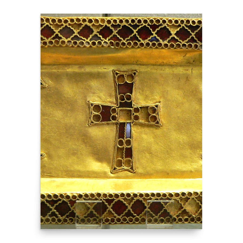 Chilperic of Aquitaine poster print, in size 18x24 inches.