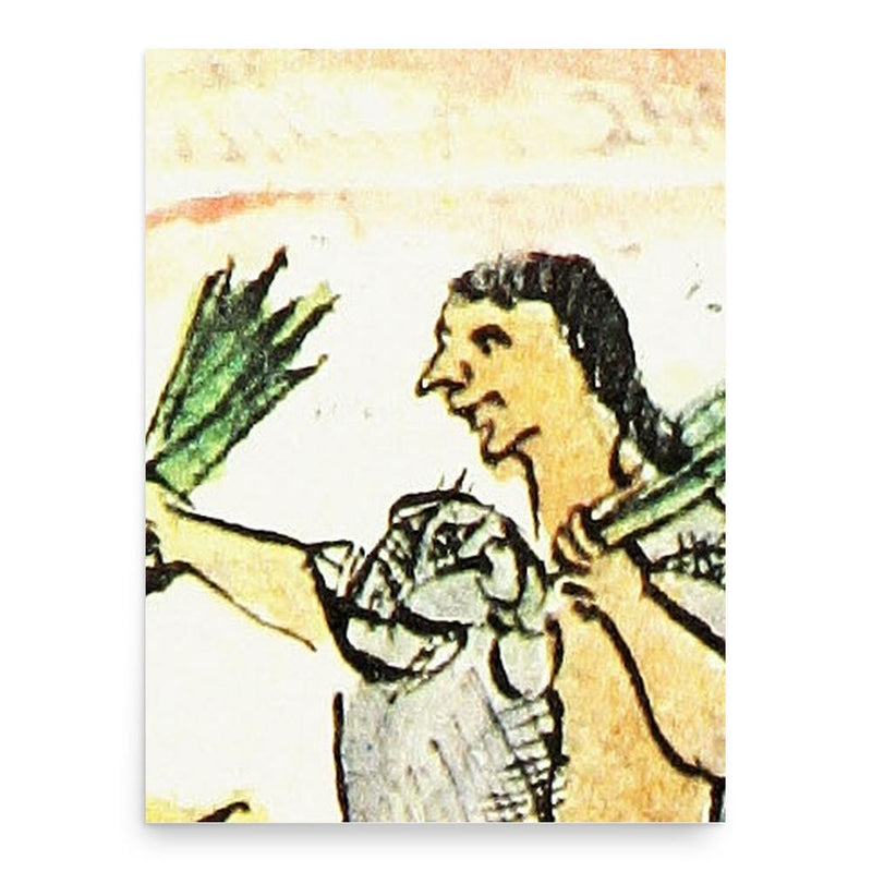 Chimalpilli I poster print, in size 18x24 inches.