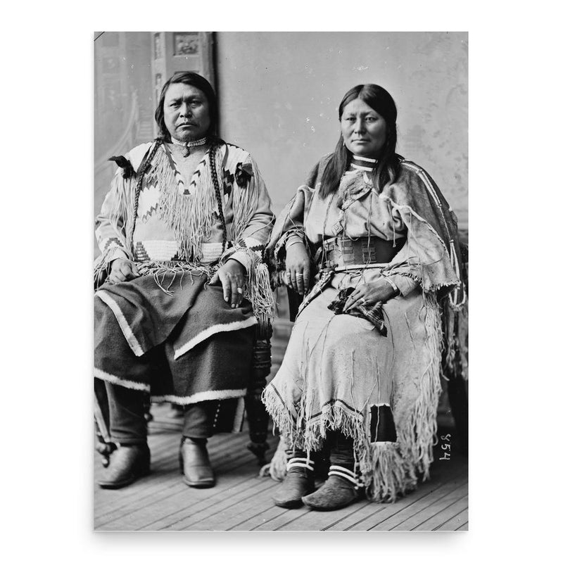 Chipeta poster print, in size 18x24 inches.