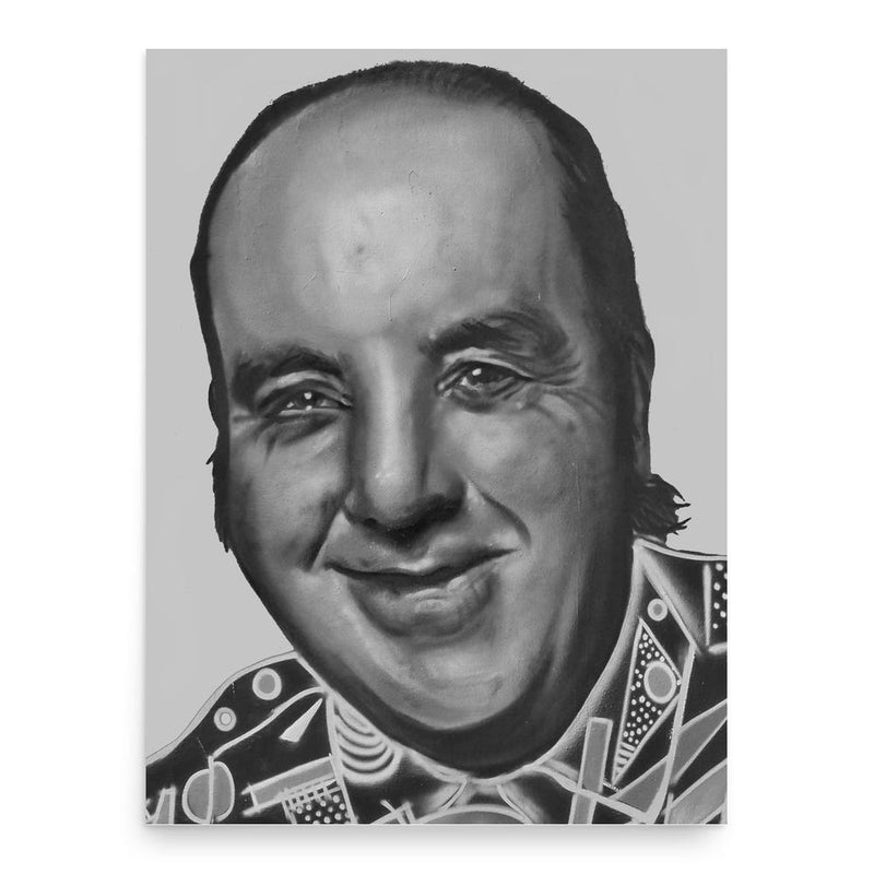 Chiquito de la Calzada poster print, in size 18x24 inches.