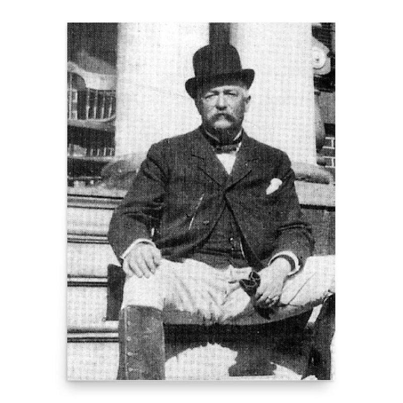 Chiswell Langhorne poster print, in size 18x24 inches.