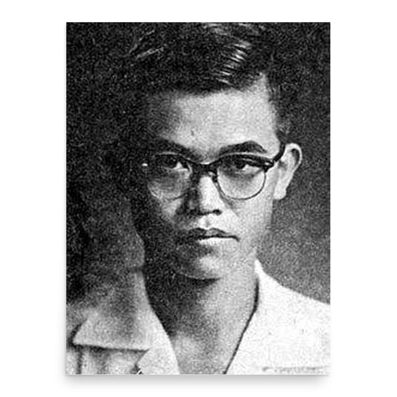 Chit Phumisak poster print, in size 18x24 inches.