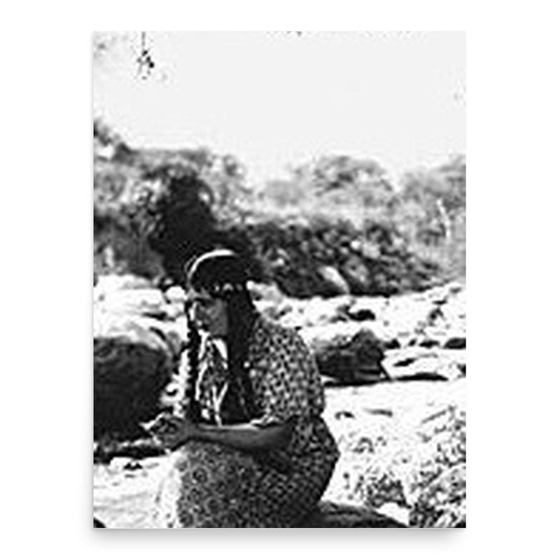 Chita Foras poster print, in size 18x24 inches.