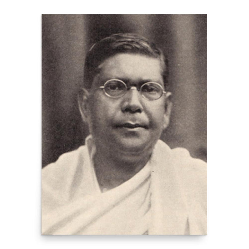 Chittaranjan Das poster print, in size 18x24 inches.