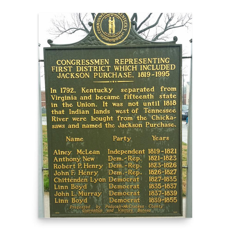 Chittenden Lyon poster print, in size 18x24 inches.