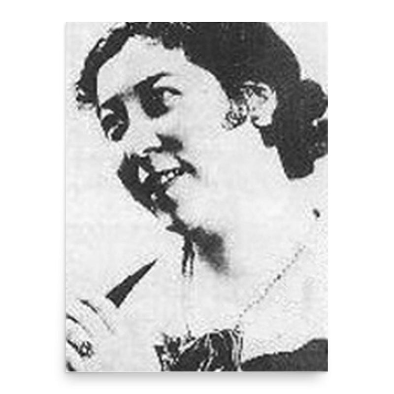 Chiyako Sato poster print, in size 18x24 inches.