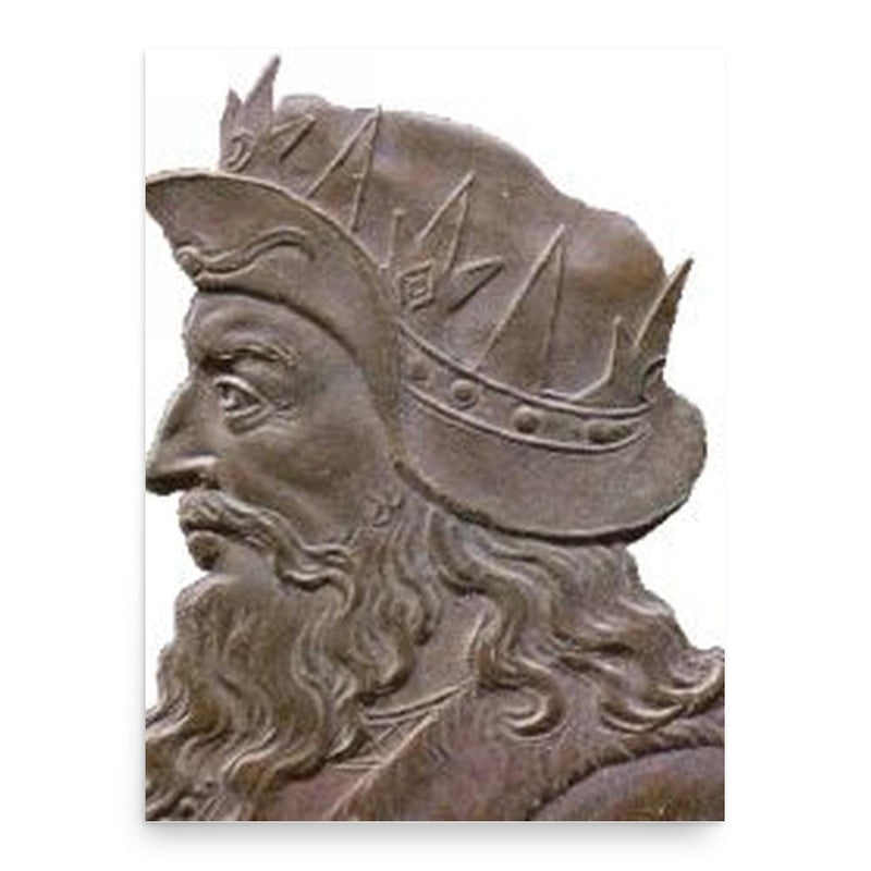 Chlodio poster print, in size 18x24 inches.