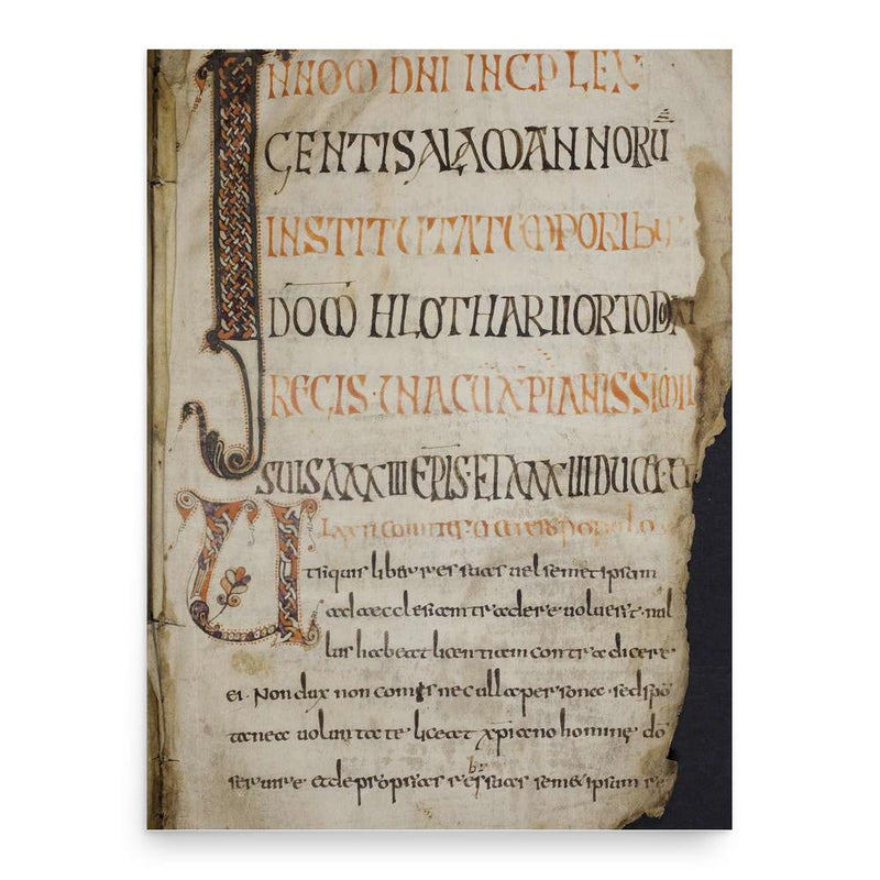 Chlothar IV poster print, in size 18x24 inches.