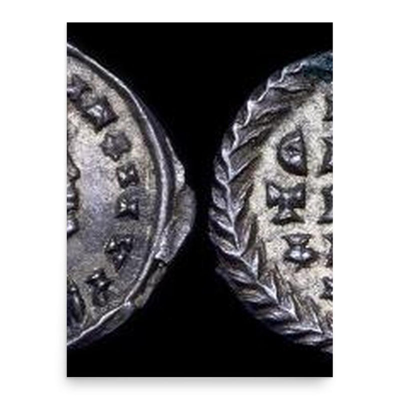 Chlothar I poster print, in size 18x24 inches.