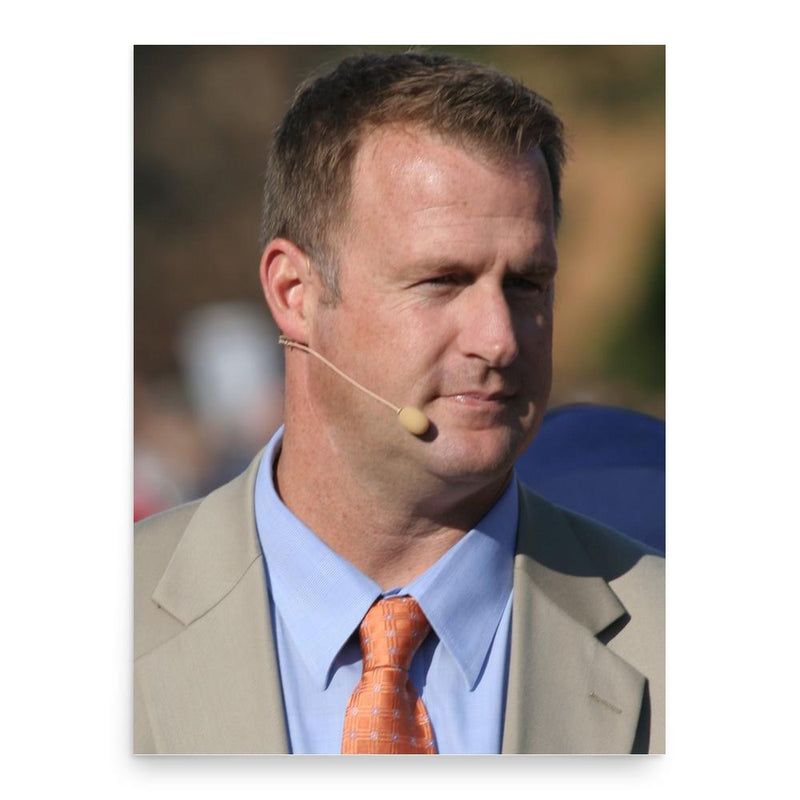 Chris Gedney poster print, in size 18x24 inches.