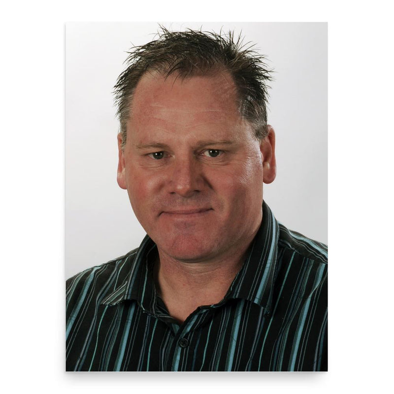 Chris Sherwin poster print, in size 18x24 inches.