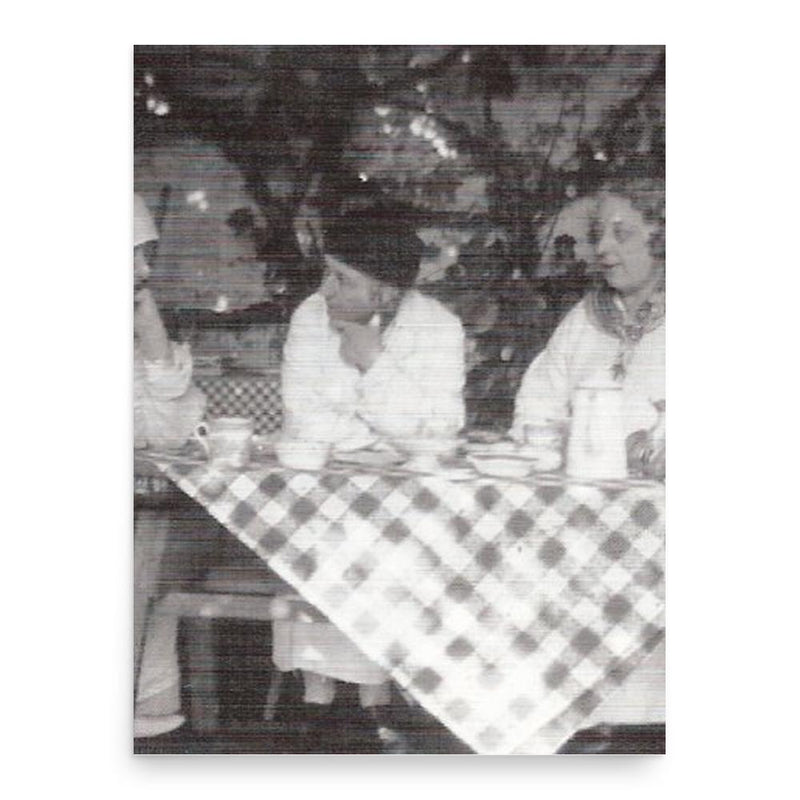 Christabel Marshall poster print, in size 18x24 inches.