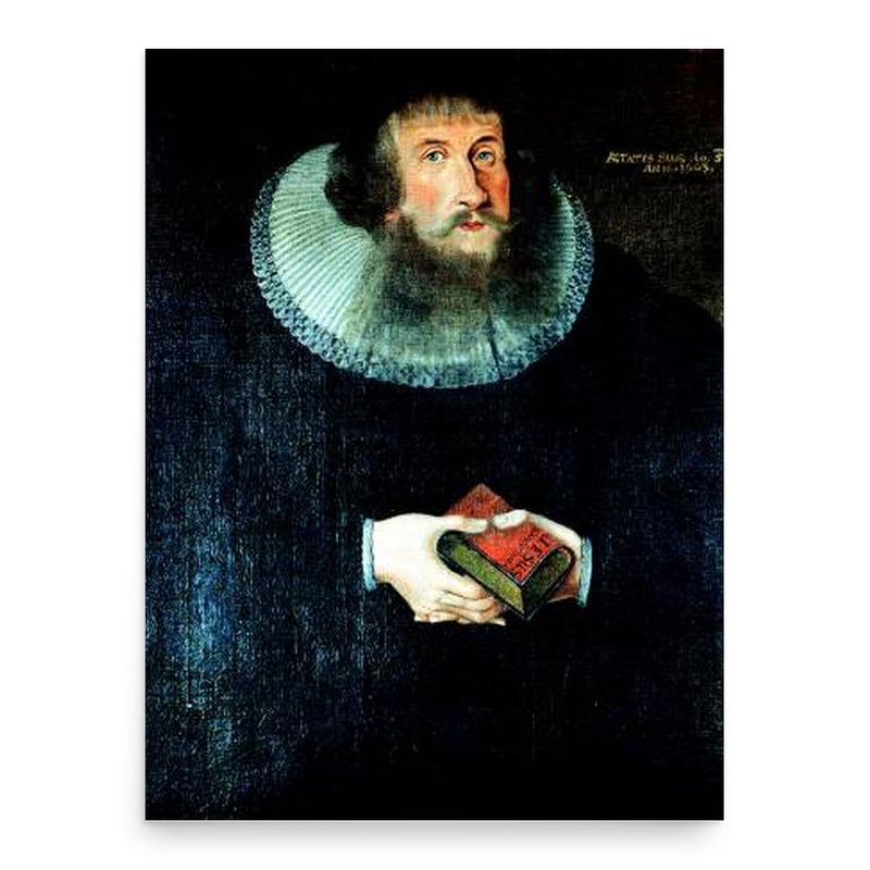 Christen Bentsen Schaaning poster print, in size 18x24 inches.