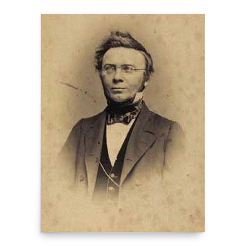 Christen Thomsen Barfoed poster print, in size 18x24 inches.