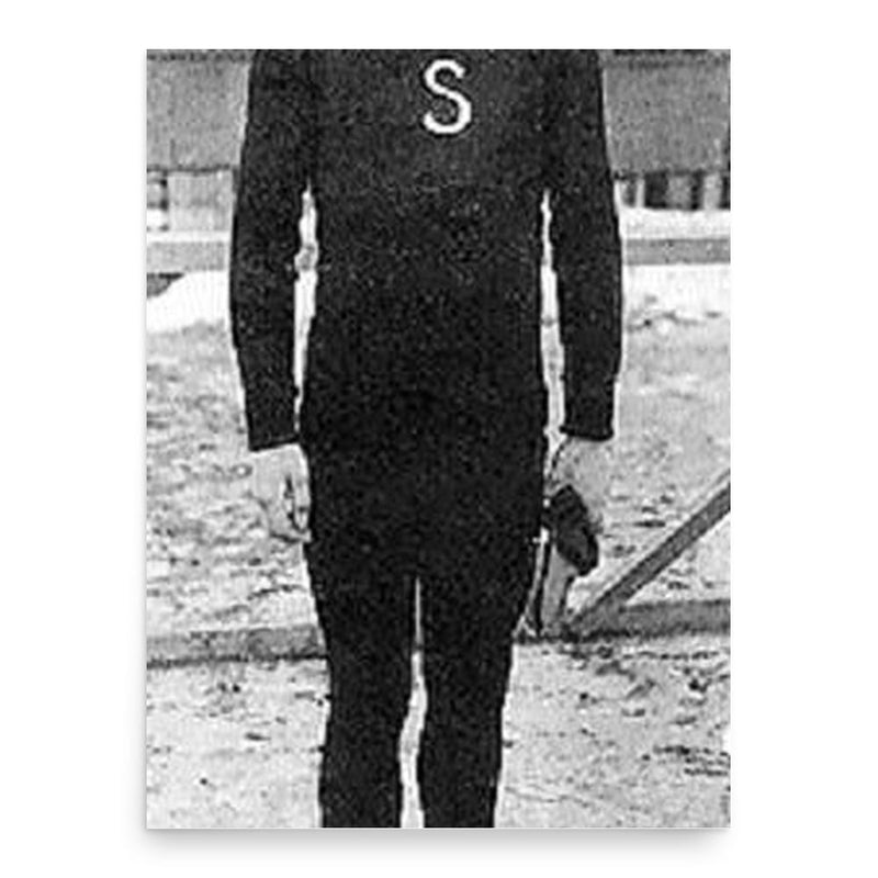 Christfried Burmeister poster print, in size 18x24 inches.