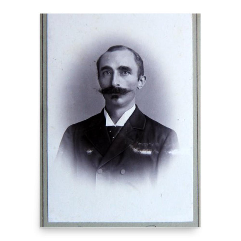 Christiaan Benjamin Nieuwenhuis poster print, in size 18x24 inches.