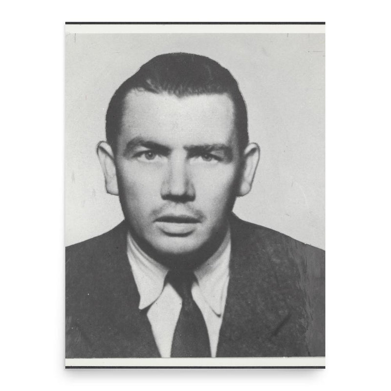 Christiaan Lindemans poster print, in size 18x24 inches.