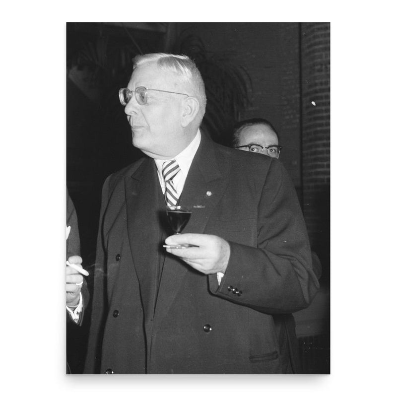 Christiaan Pieter Gunning poster print, in size 18x24 inches.