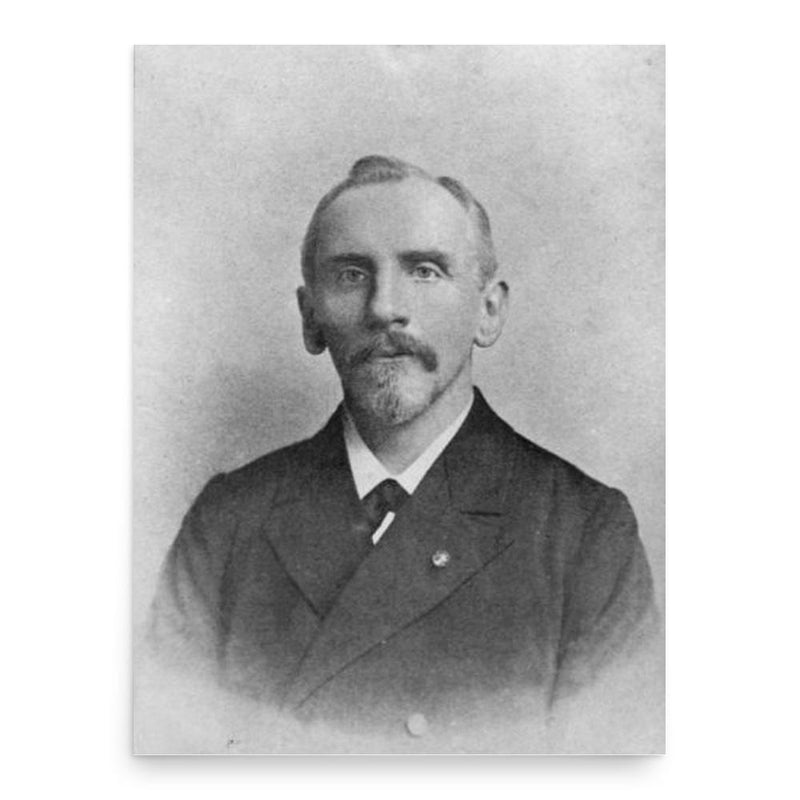 Christiaan Snouck Hurgronje poster print, in size 18x24 inches.