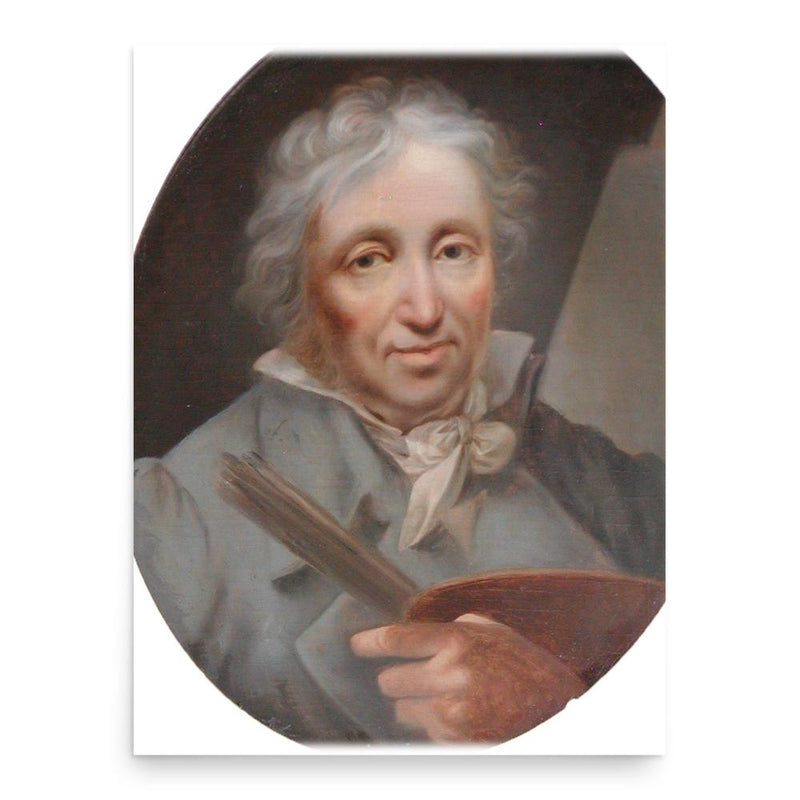 Christian August Lorentzen poster print, in size 18x24 inches.