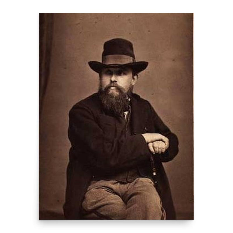 Christian Blache poster print, in size 18x24 inches.