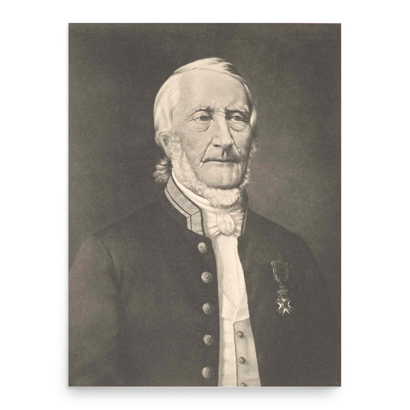 Christian Cornelius Paus poster print, in size 18x24 inches.