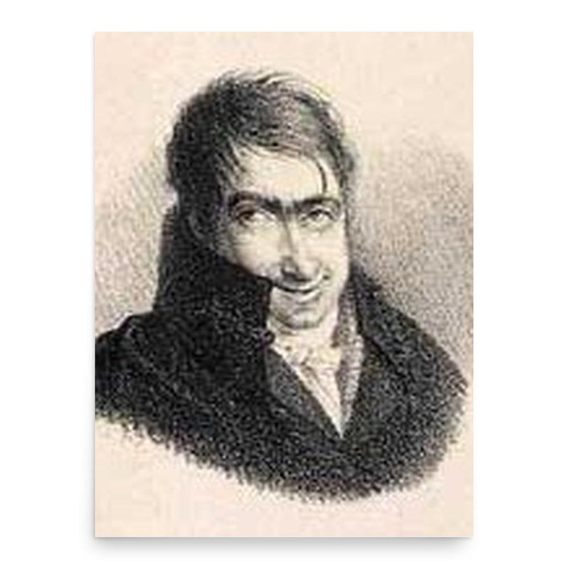 Christian David Gebauer poster print, in size 18x24 inches.