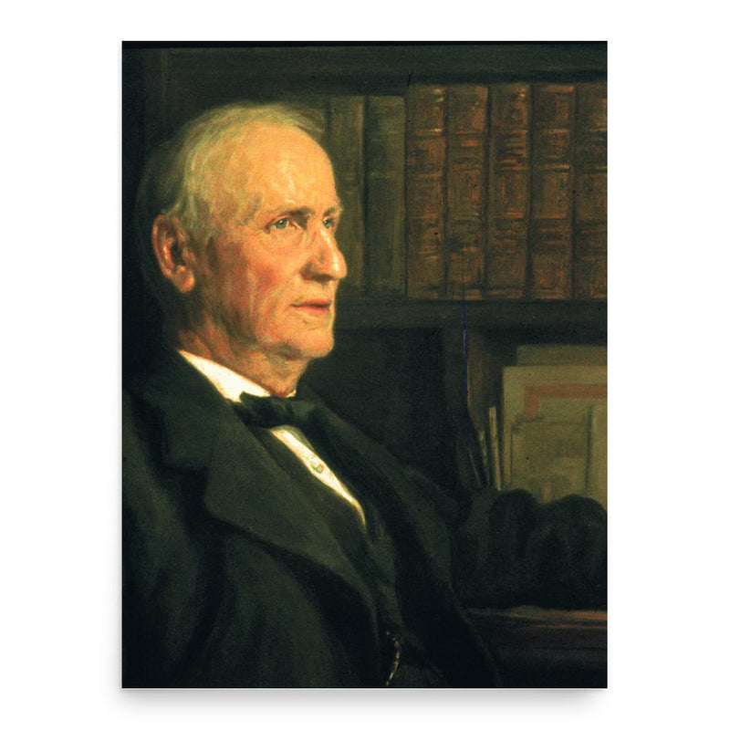 Christian Ditlev Ammentorp Hansen poster print, in size 18x24 inches.