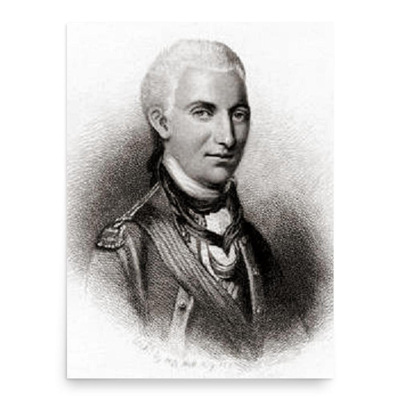 Christian Febiger poster print, in size 18x24 inches.