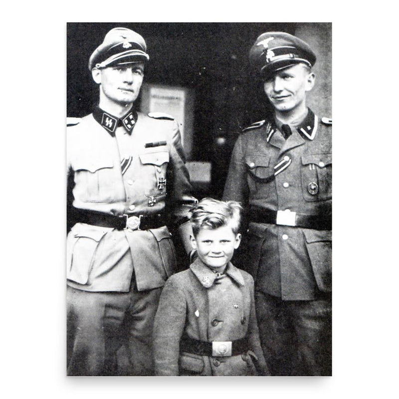 Christian Frederik von Schalburg poster print, in size 18x24 inches.