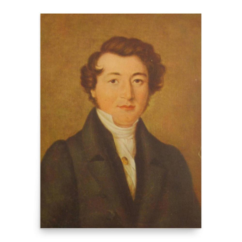 Christian Friedrich Ludwig Buschmann poster print, in size 18x24 inches.