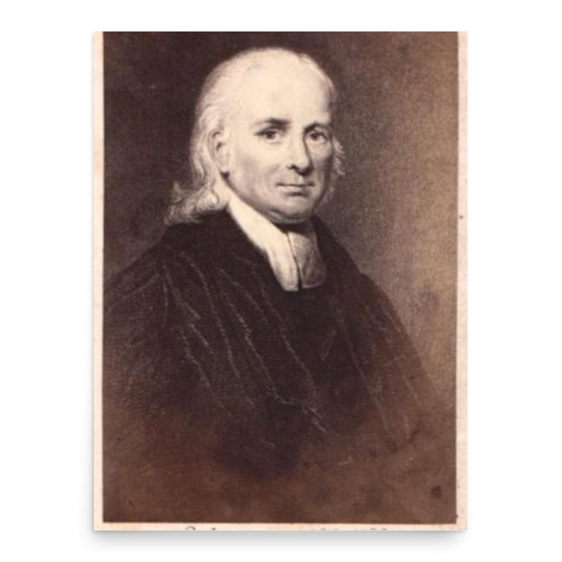 Christian Friedrich Schwarz poster print, in size 18x24 inches.