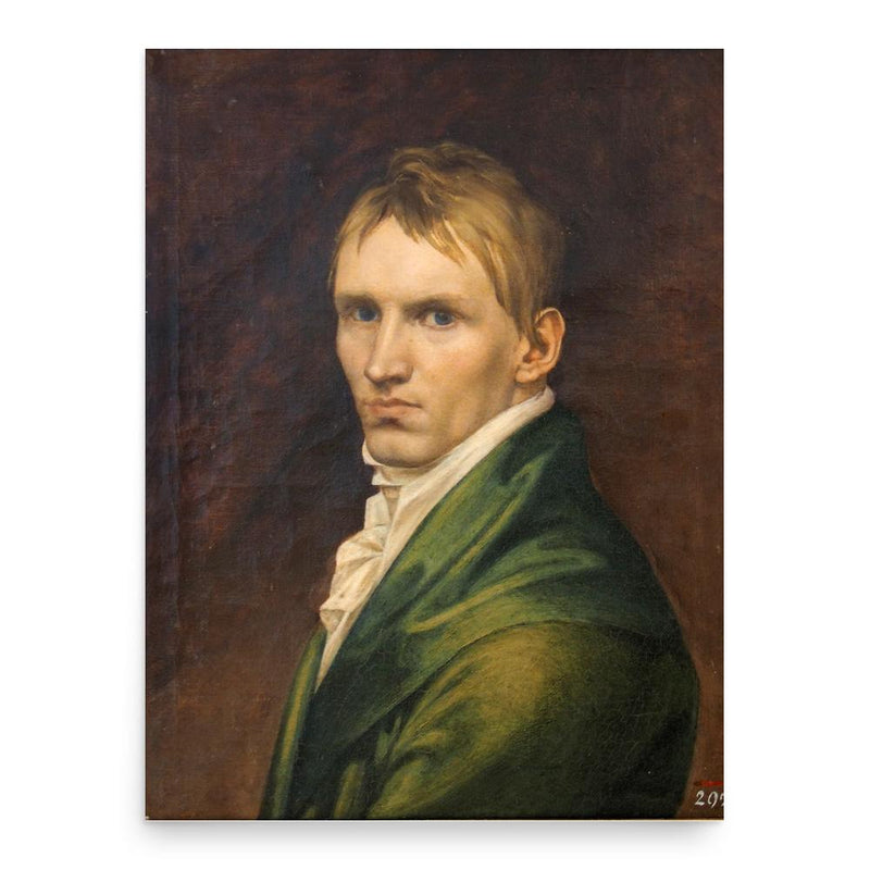 Christian Friedrich Tieck poster print, in size 18x24 inches.