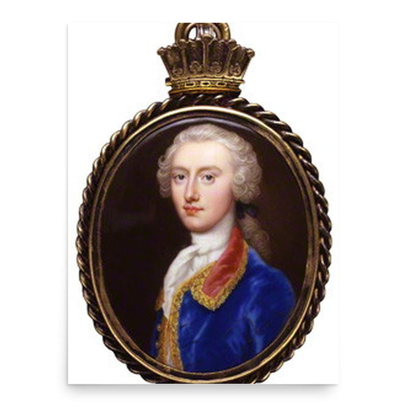 Christian Friedrich Zincke poster print, in size 18x24 inches.