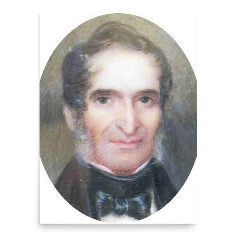 Christian Gobrecht poster print, in size 18x24 inches.