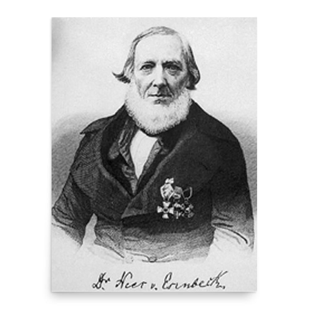 Christian Gottfried Daniel Nees von Esenbeck poster print, in size 18x24 inches.