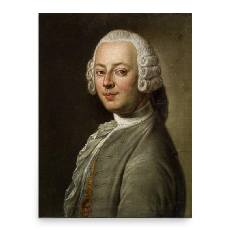 Christian Gottfried Krause poster print, in size 18x24 inches.