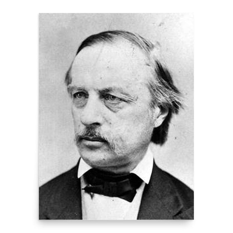 Christian Heinrich Friedrich Peters poster print, in size 18x24 inches.