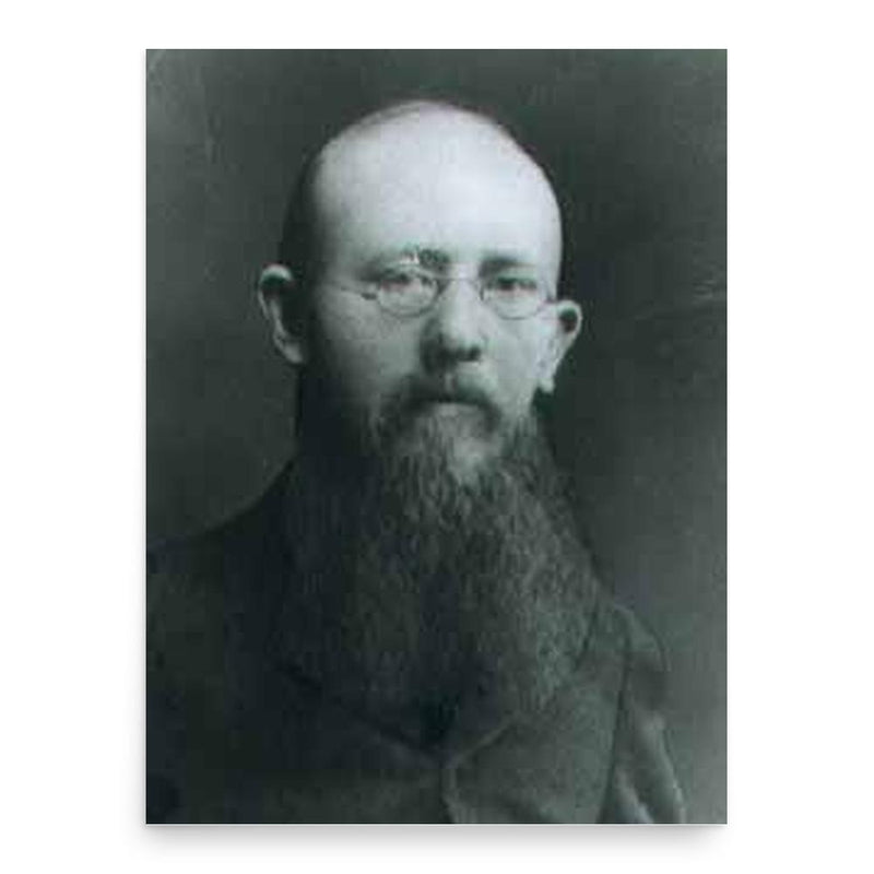 Christian Holtermann Knudsen poster print, in size 18x24 inches.