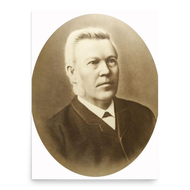 Christian Johansen Ihlen poster print, in size 18x24 inches.