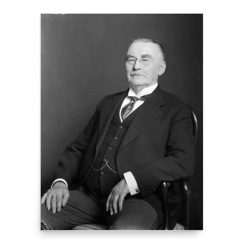 Christian Langaard poster print, in size 18x24 inches.