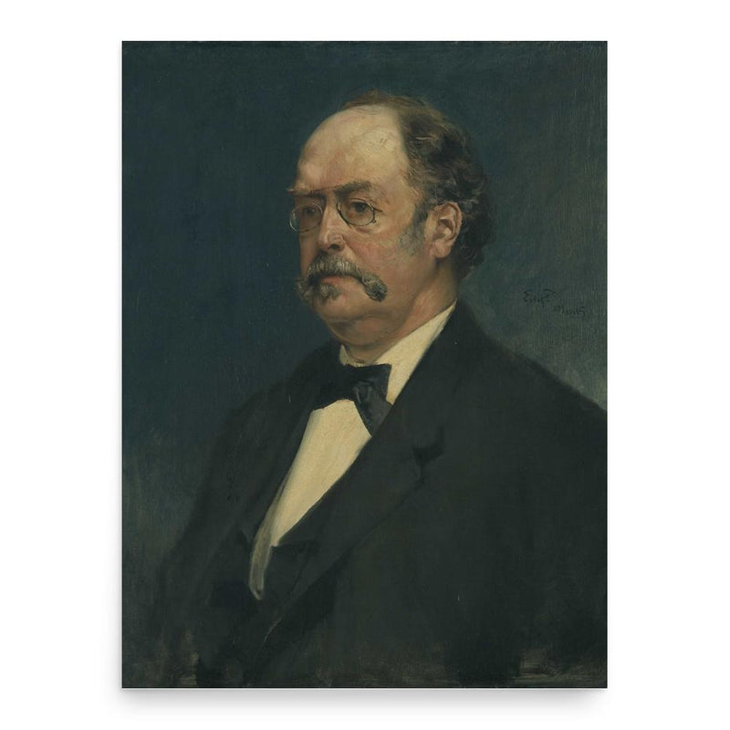 Christian Lasson poster print, in size 18x24 inches.