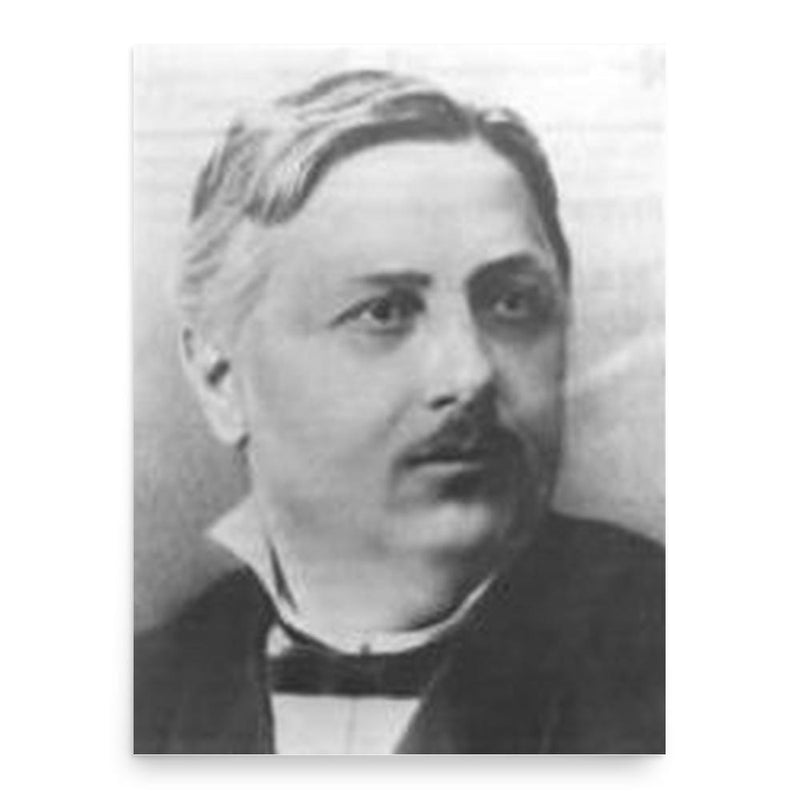 Christian Lemcke poster print, in size 18x24 inches.