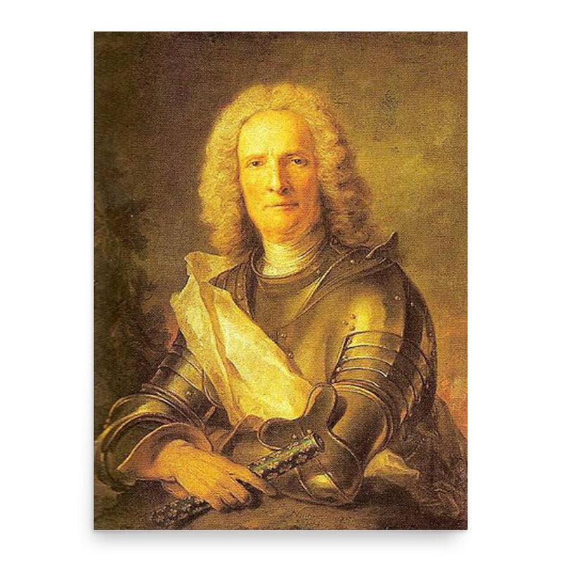 Christian Louis de Montmorency-Luxembourg poster print, in size 18x24 inches.