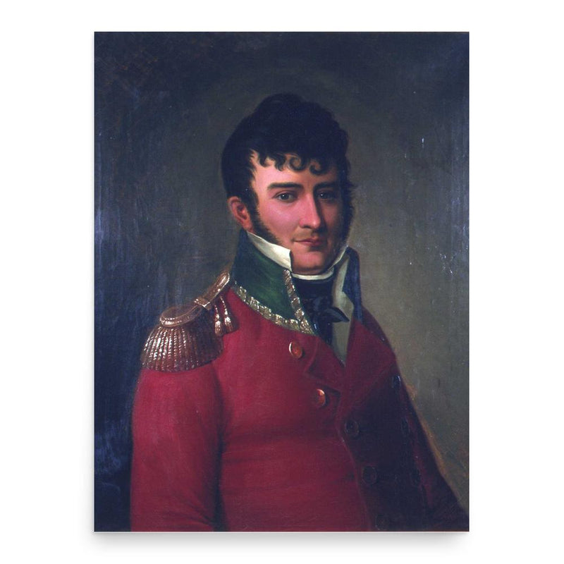 Christian Magnus Falsen poster print, in size 18x24 inches.