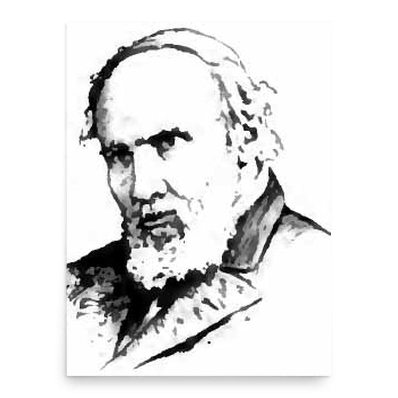 Christian Schussele poster print, in size 18x24 inches.