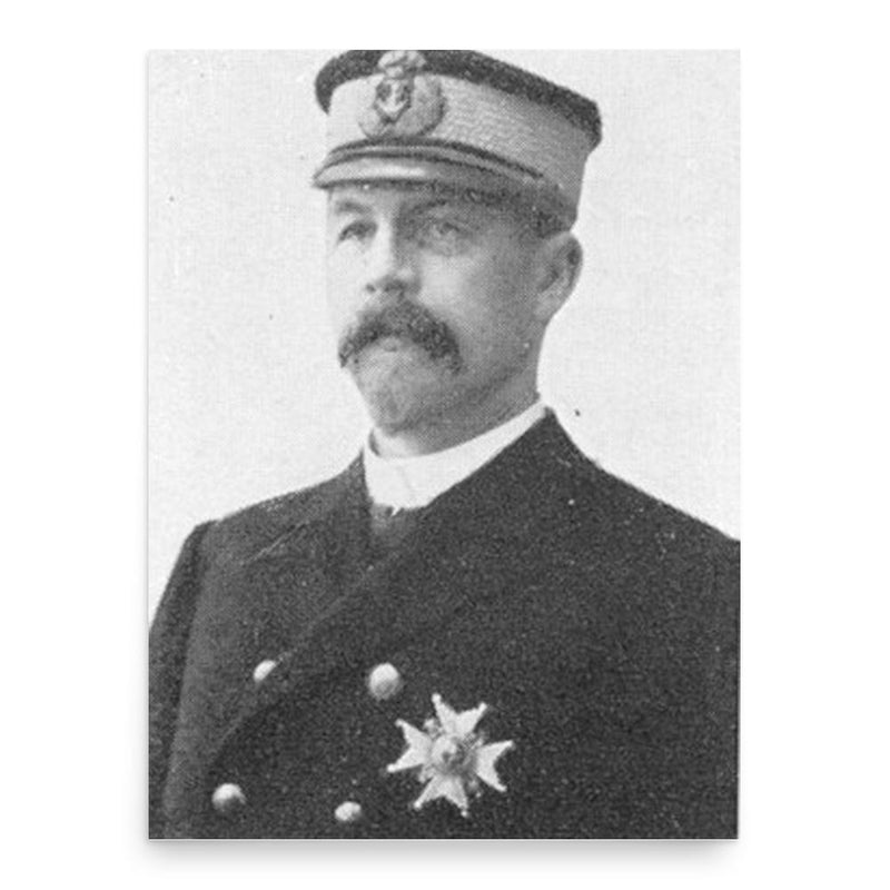 Christian Sparre poster print, in size 18x24 inches.