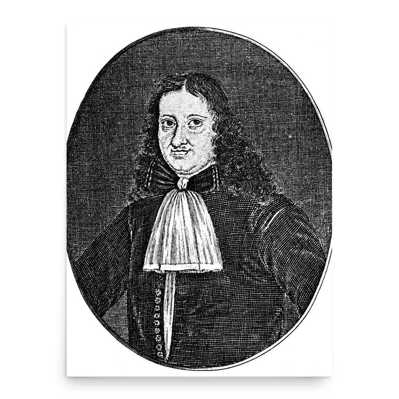 Christian Weise poster print, in size 18x24 inches.