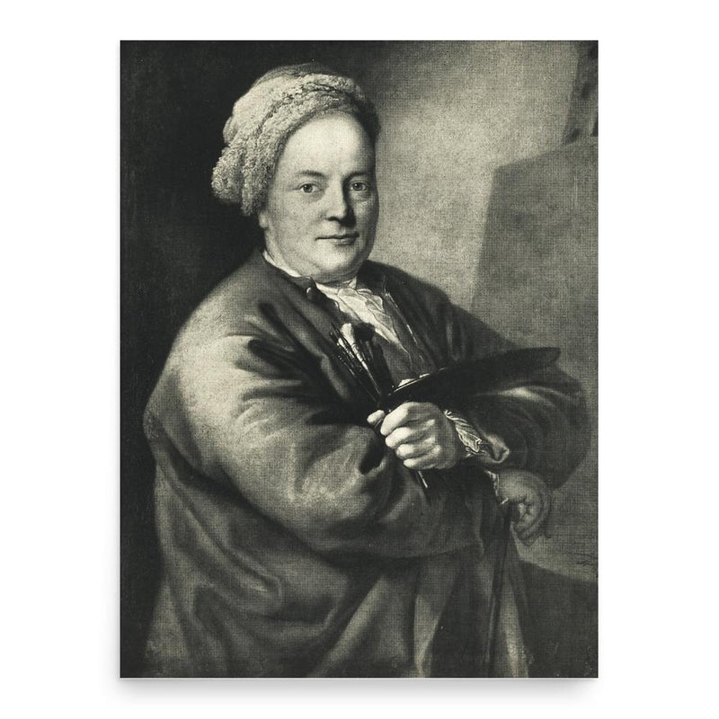 Christian Wilhelm Ernst Dietrich poster print, in size 18x24 inches.