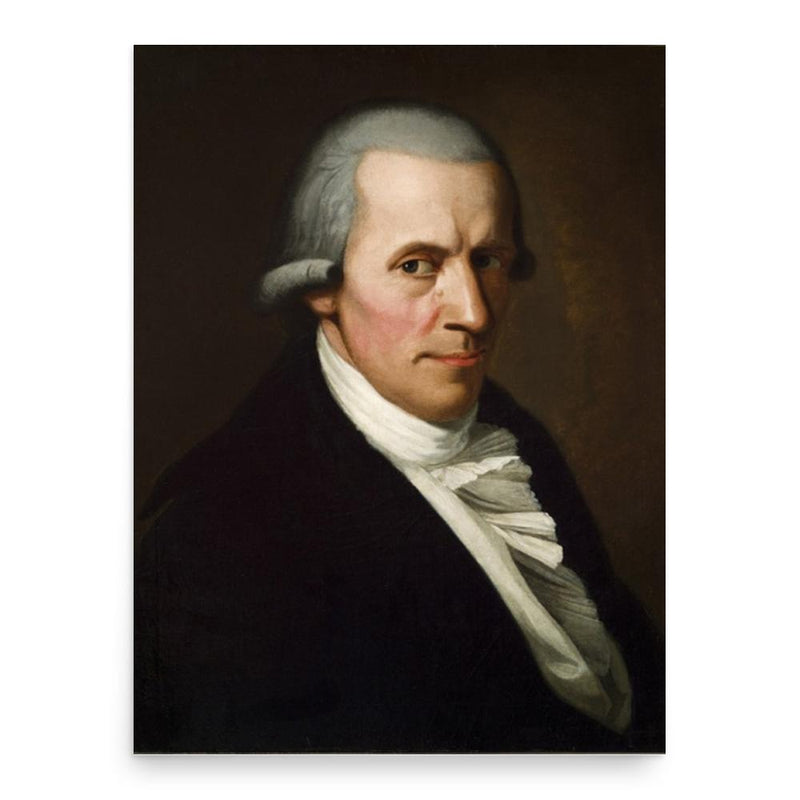 Christian Wilhelm von Dohm poster print, in size 18x24 inches.